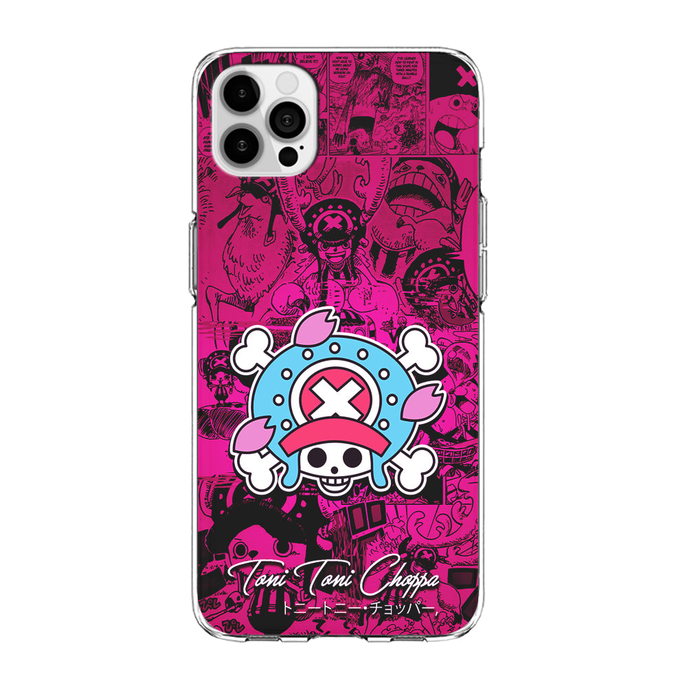 One Piece Tony Chopper Comic iPhone 15 Pro Max Case-Phone Case-Clear Soft Case-Altracase