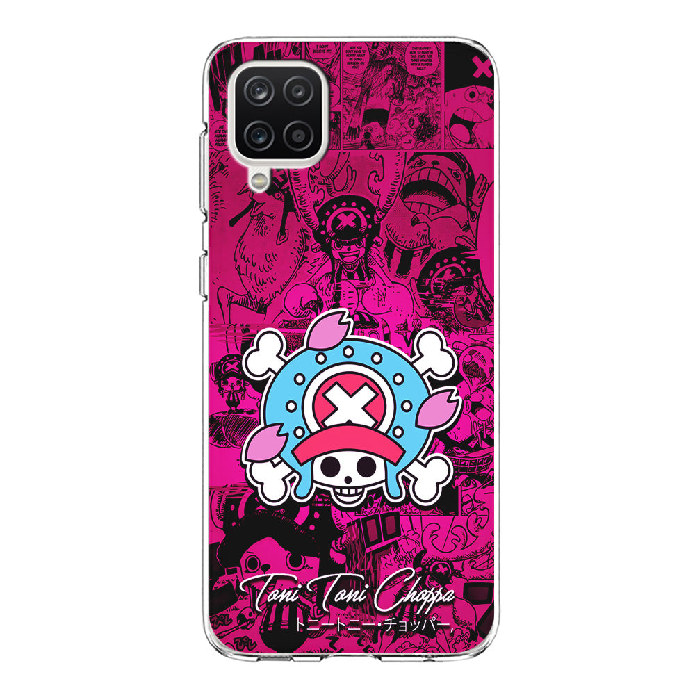 One Piece Tony Chopper Comic Samsung Galaxy A12 Case-Phone Case-Clear Soft Case-Altracase