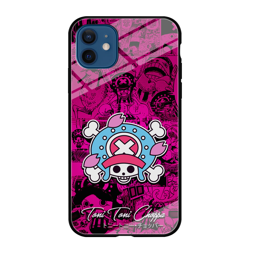 One Piece Tony Chopper Comic iPhone 12 Mini Case-Phone Case-Tempered Glass Case-Altracase