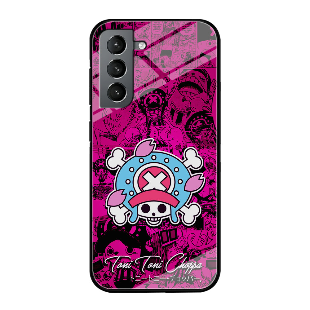 One Piece Tony Chopper Comic Samsung Galaxy S23 Case-Phone Case-Tempered Glass Case-Altracase