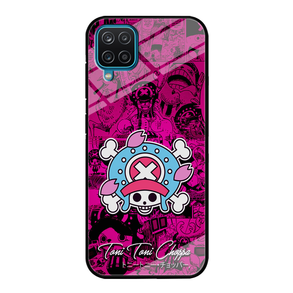 One Piece Tony Chopper Comic Samsung Galaxy A12 Case-Phone Case-Tempered Glass Case-Altracase