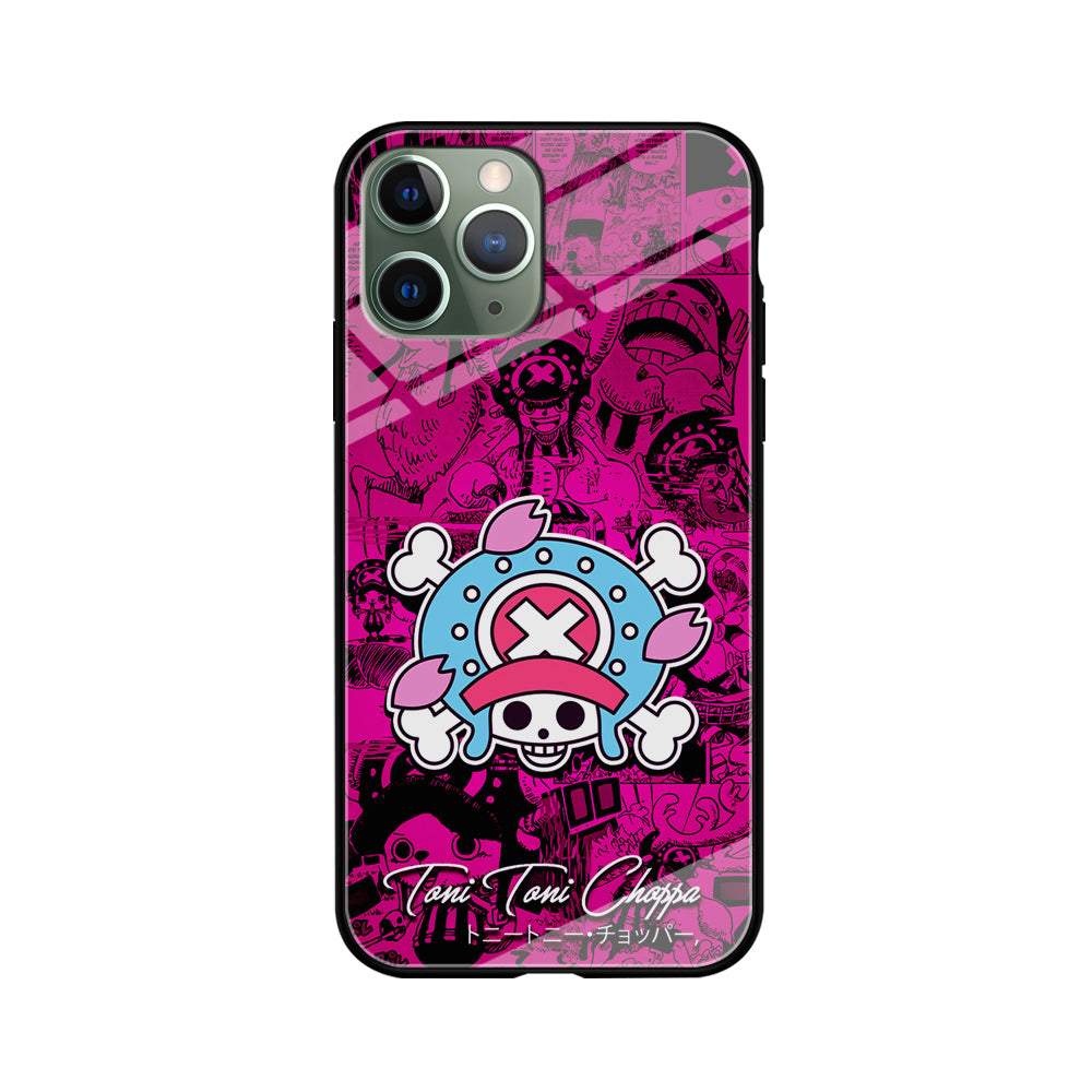 One Piece Tony Chopper Comic iPhone 11 Pro Max Case-Phone Case-Tempered Glass Case-Altracase