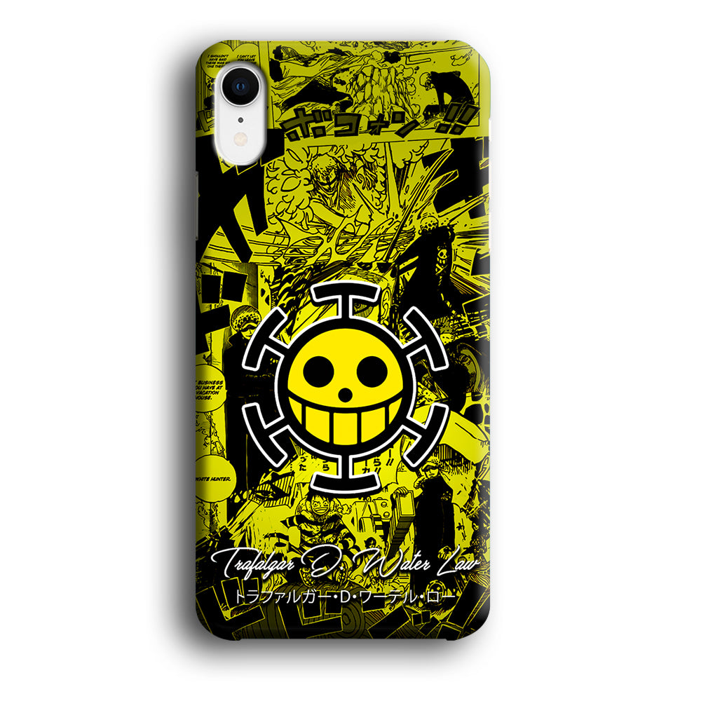 One Piece Trafalgar Law Comic iPhone XR Case-Phone Case-3D Case-Altracase