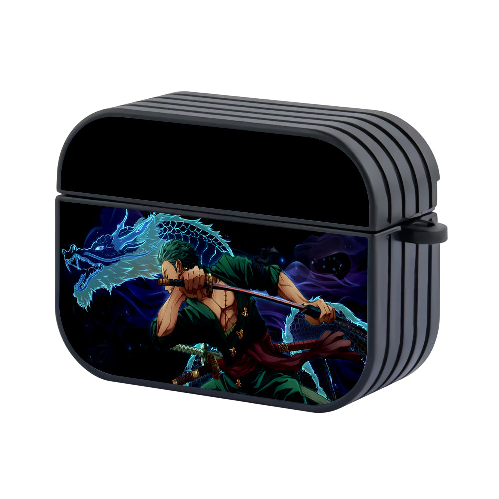 One Piece Zoro Sentoriyo Dragon Apple AirPods Pro 3 Case-AirPods Pro 3 Case-Altracase