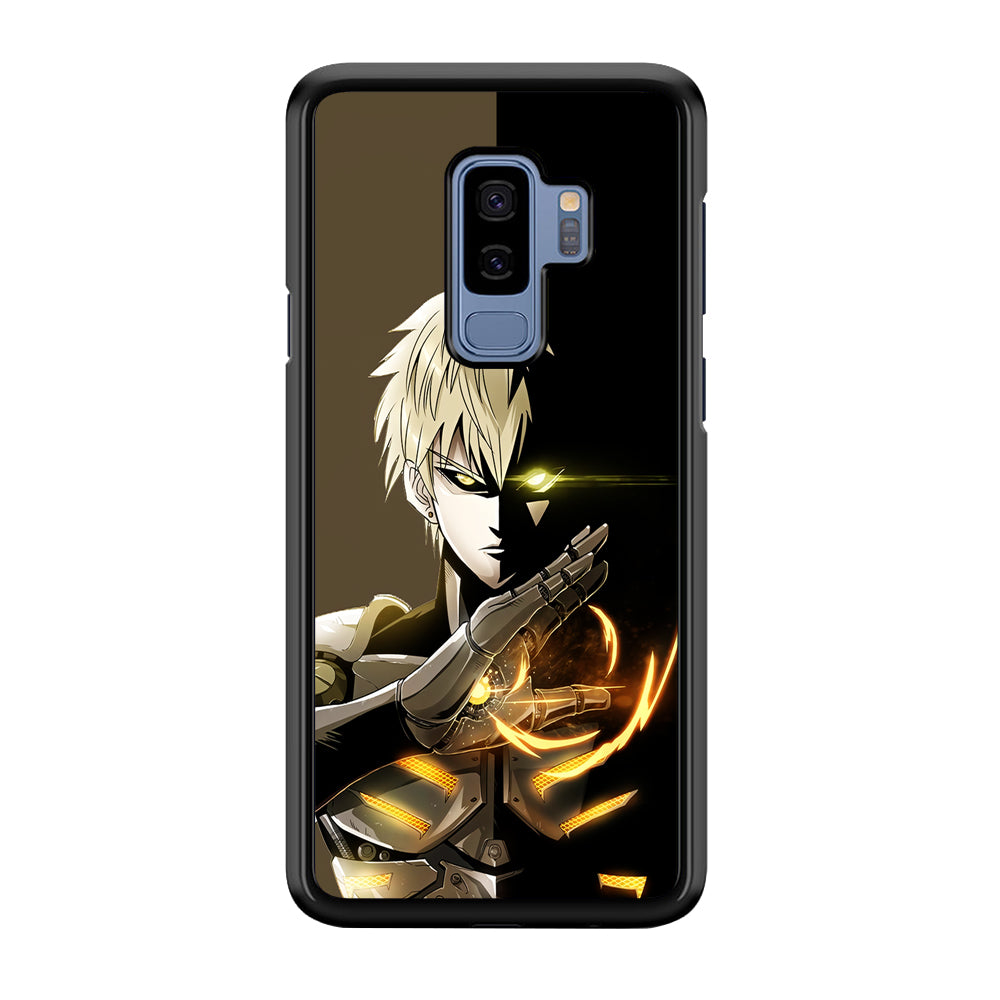 One Punch Man Genos Cyborg Samsung Galaxy S9 Plus Case-Phone Case-Rubber Black (2D Case)-Altracase