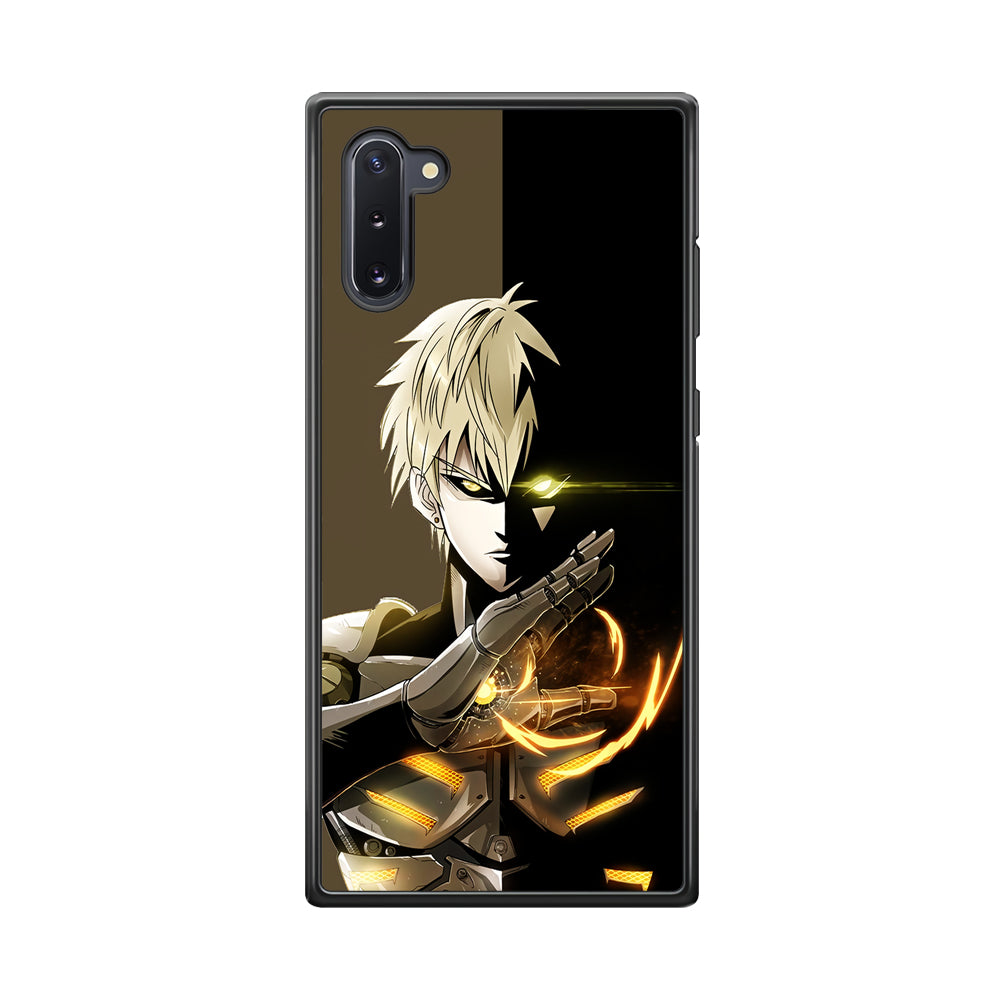 One Punch Man Genos Cyborg Samsung Galaxy Note 10 Case-Phone Case-Rubber Black (2D Case)-Altracase