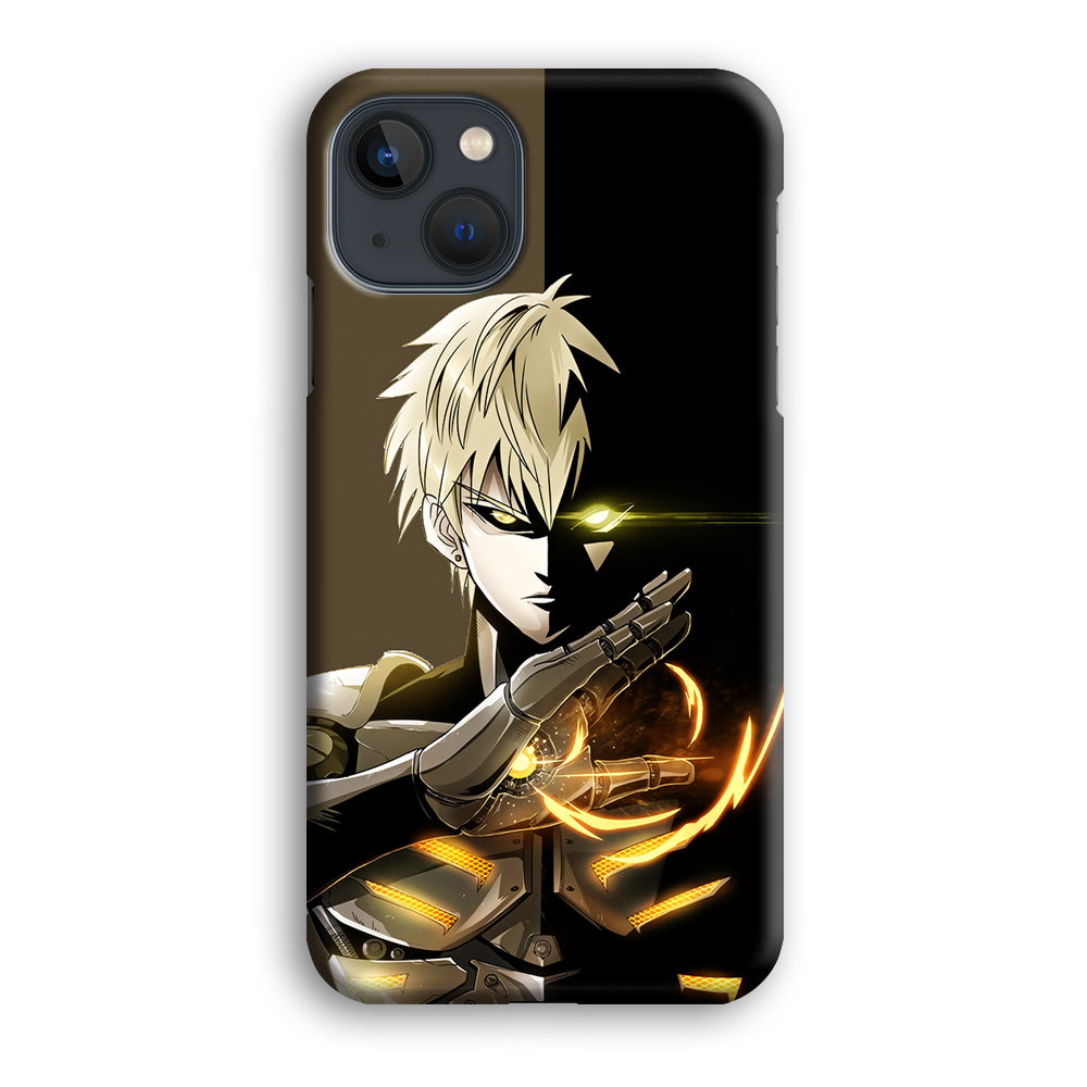 One Punch Man Genos Cyborg iPhone 13 Mini Case-Phone Case-3D Case-Altracase
