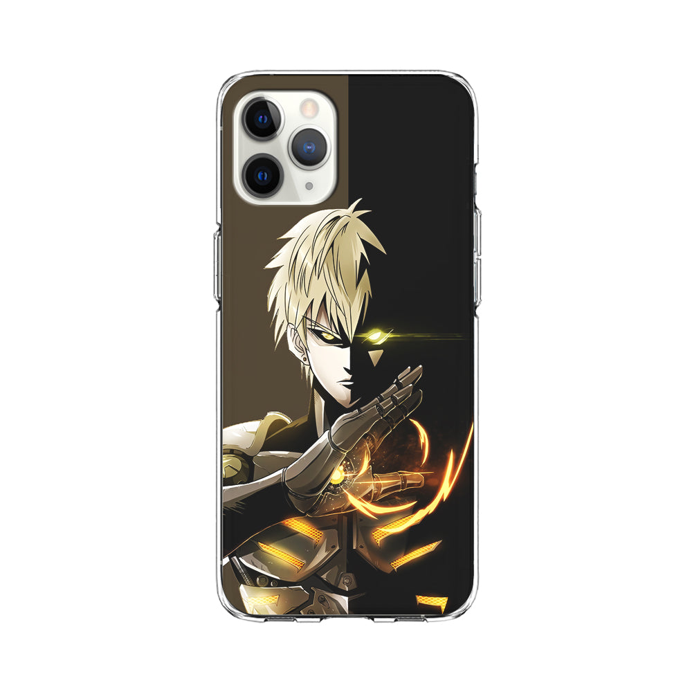 One Punch Man Genos Cyborg iPhone 11 Pro Case-Phone Case-Clear Soft Case-Altracase