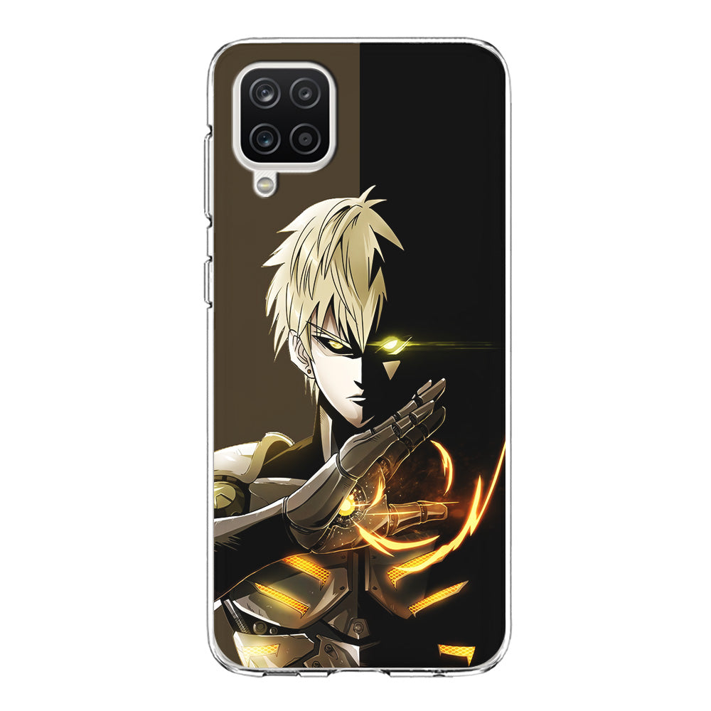 One Punch Man Genos Cyborg Samsung Galaxy A12 Case-Phone Case-Clear Soft Case-Altracase
