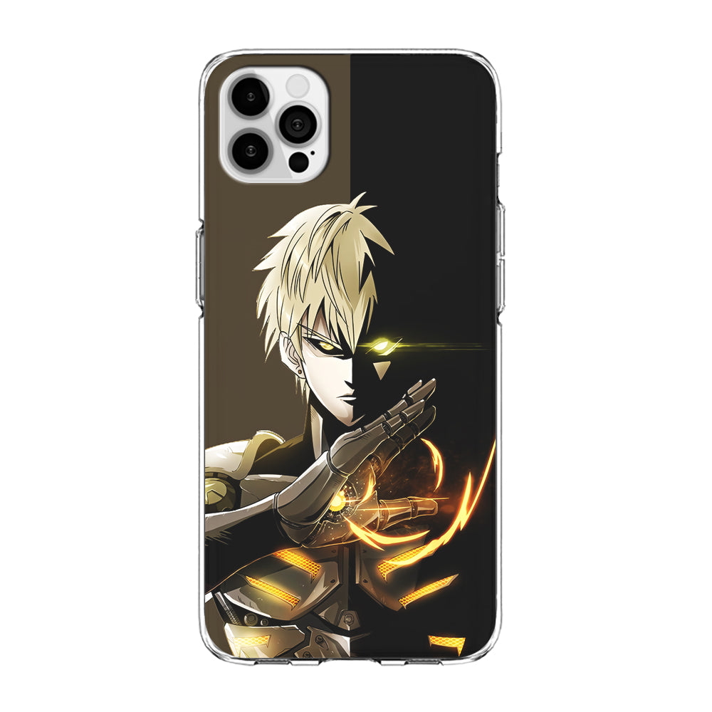 One Punch Man Genos Cyborg iPhone 15 Pro Max Case-Phone Case-Clear Soft Case-Altracase