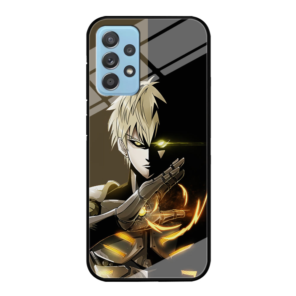 One Punch Man Genos Cyborg Samsung Galaxy A72 Case-Phone Case-Tempered Glass Case-Altracase
