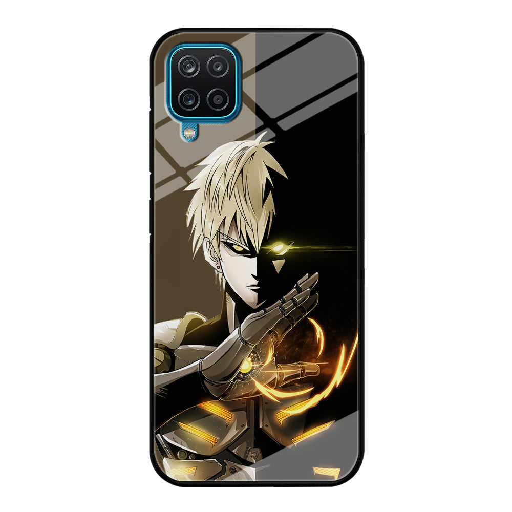 One Punch Man Genos Cyborg Samsung Galaxy A12 Case-Phone Case-Tempered Glass Case-Altracase
