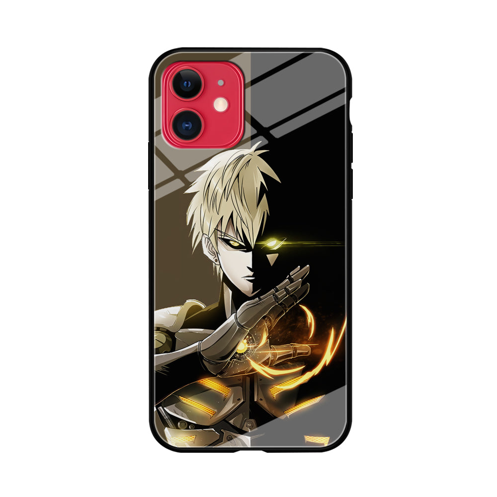 One Punch Man Genos Cyborg iPhone 11 Case-Phone Case-Tempered Glass Case-Altracase