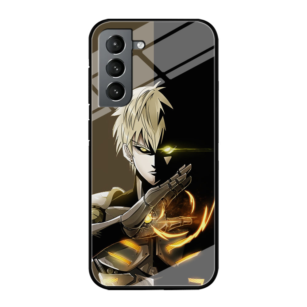 One Punch Man Genos Cyborg Samsung Galaxy S23 Case-Phone Case-Tempered Glass Case-Altracase