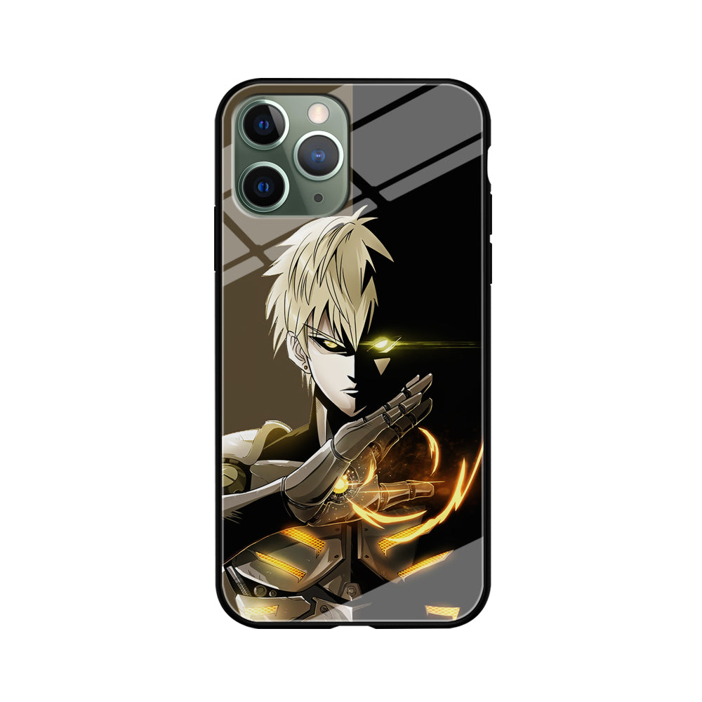 One Punch Man Genos Cyborg iPhone 11 Pro Max Case-Phone Case-Tempered Glass Case-Altracase