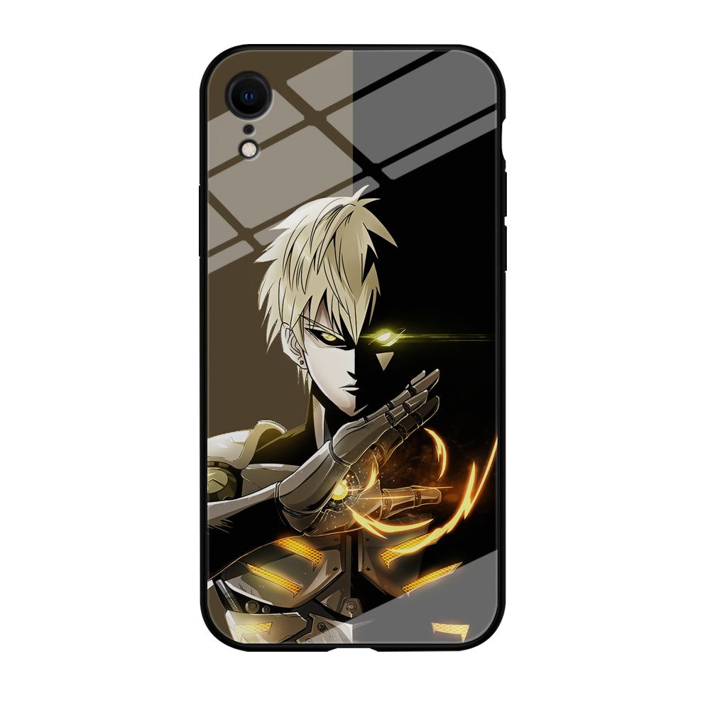 One Punch Man Genos Cyborg iPhone XR Case-Phone Case-Tempered Glass Case-Altracase