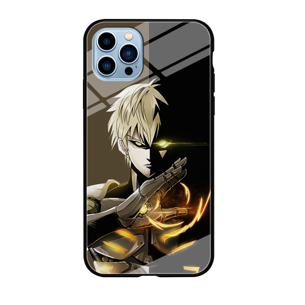 One Punch Man Genos Cyborg iPhone 12 Pro Max Case-Phone Case-Tempered Glass Case-Altracase