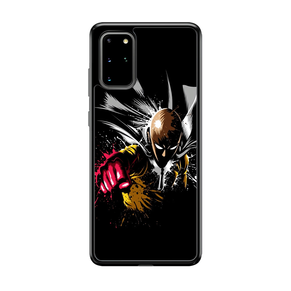 One Punch Man Saitama Painting Samsung Galaxy S20 Plus Case-Phone Case-Tempered Glass Case-Altracase