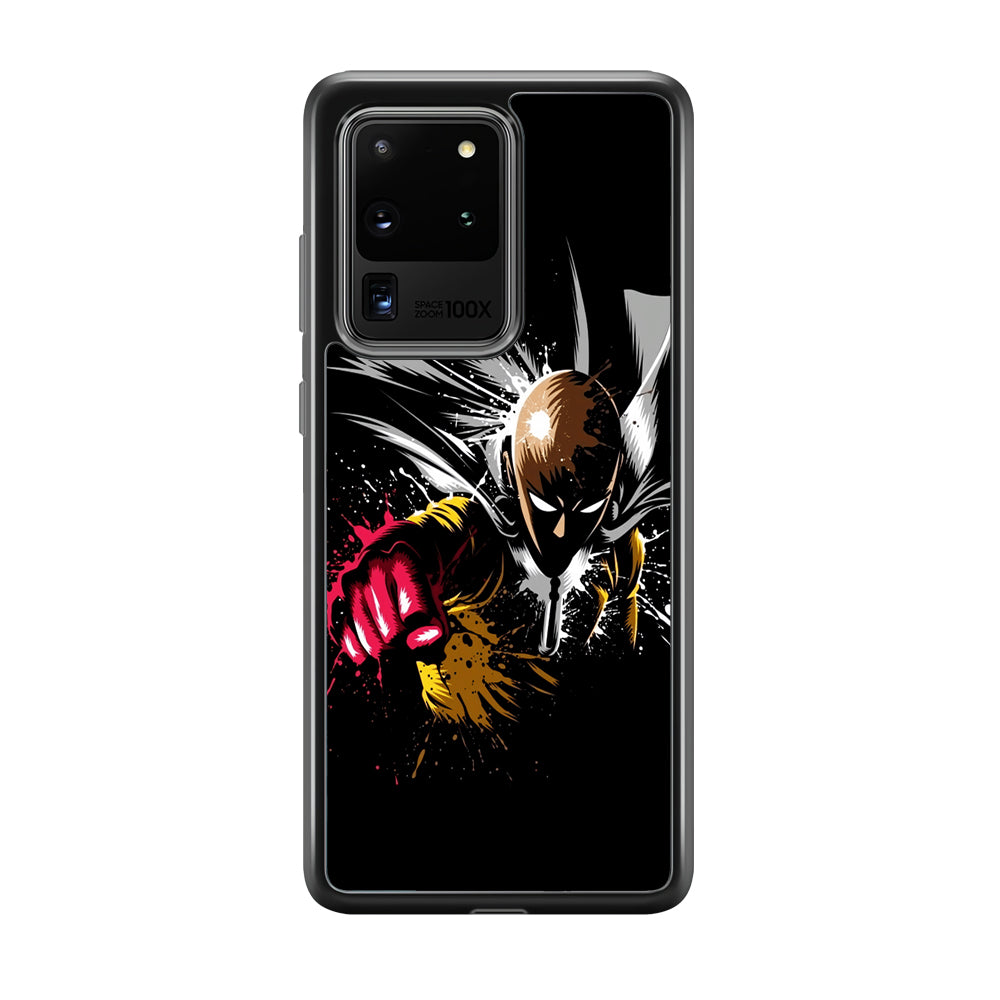 One Punch Man Saitama Painting Samsung Galaxy S20 Ultra Case-Phone Case-Tempered Glass Case-Altracase
