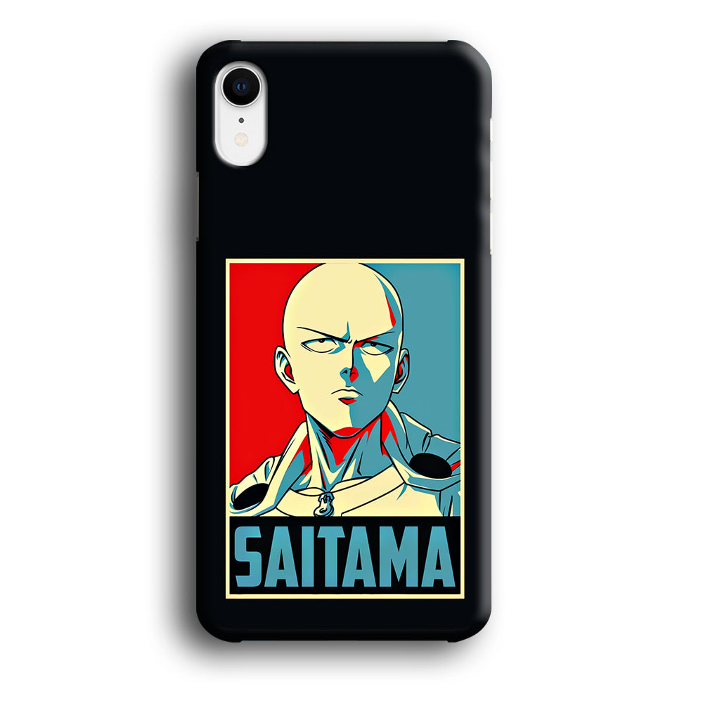 One Punch Man Saitama Poster iPhone XR Case-Phone Case-3D Case-Altracase