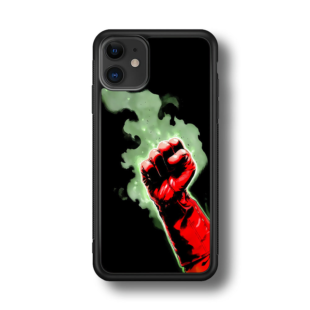 One Punch Man Saitama Punch iPhone 11 Case - Altracase