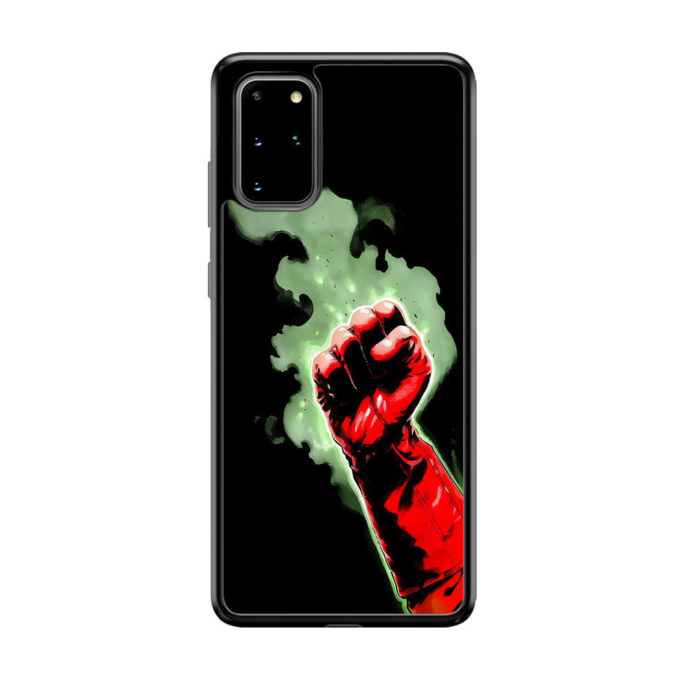 One Punch Man Saitama Punch Samsung Galaxy S20 Plus Case-Phone Case-Tempered Glass Case-Altracase