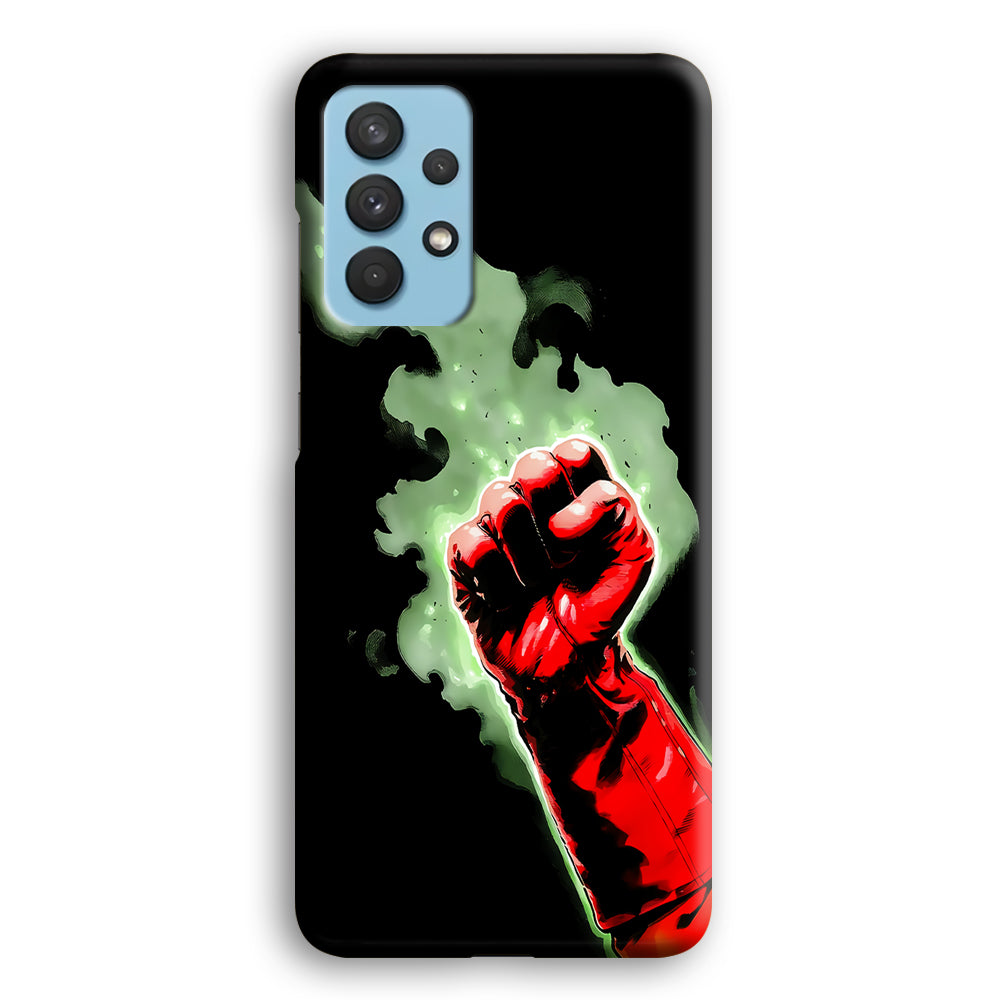 One Punch Man Saitama Punch Samsung Galaxy A32 Case-Phone Case-3D Case-Altracase