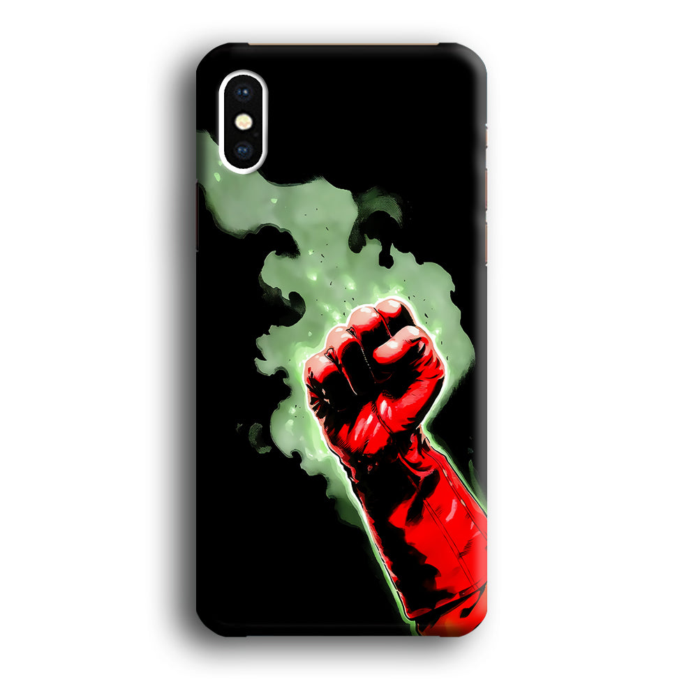 One Punch Man Saitama Punch iPhone Xs Case-Phone Case-3D Case-Altracase