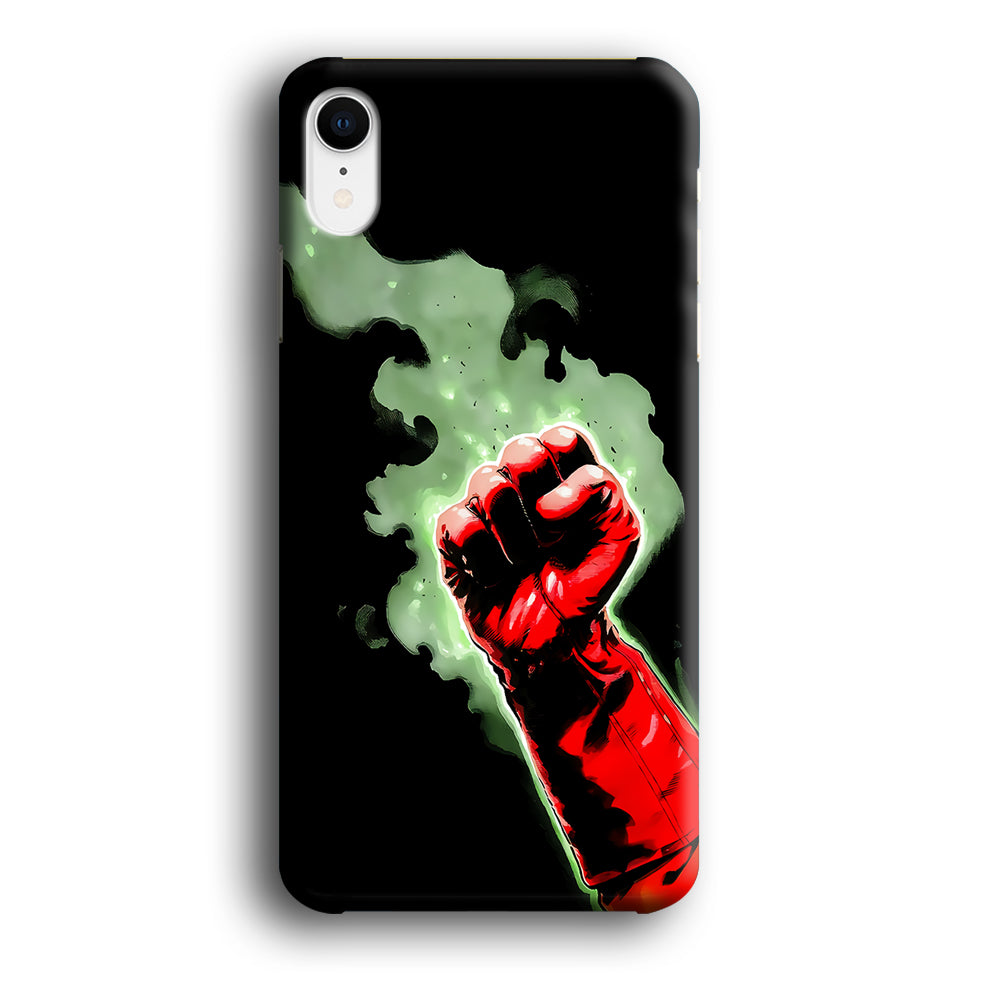 One Punch Man Saitama Punch iPhone XR Case-Phone Case-3D Case-Altracase