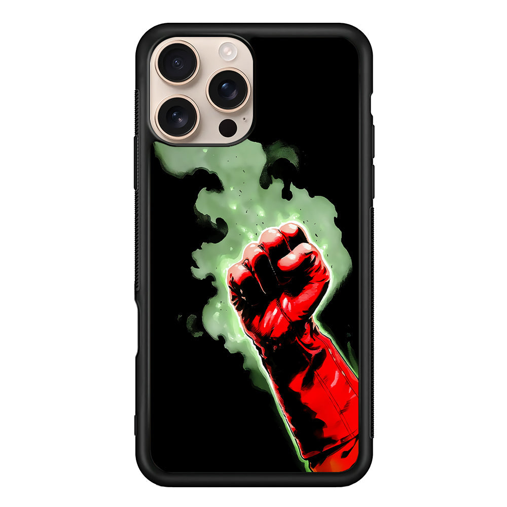One Punch Man Saitama Punch iPhone 16 Pro Max Case - Altracase
