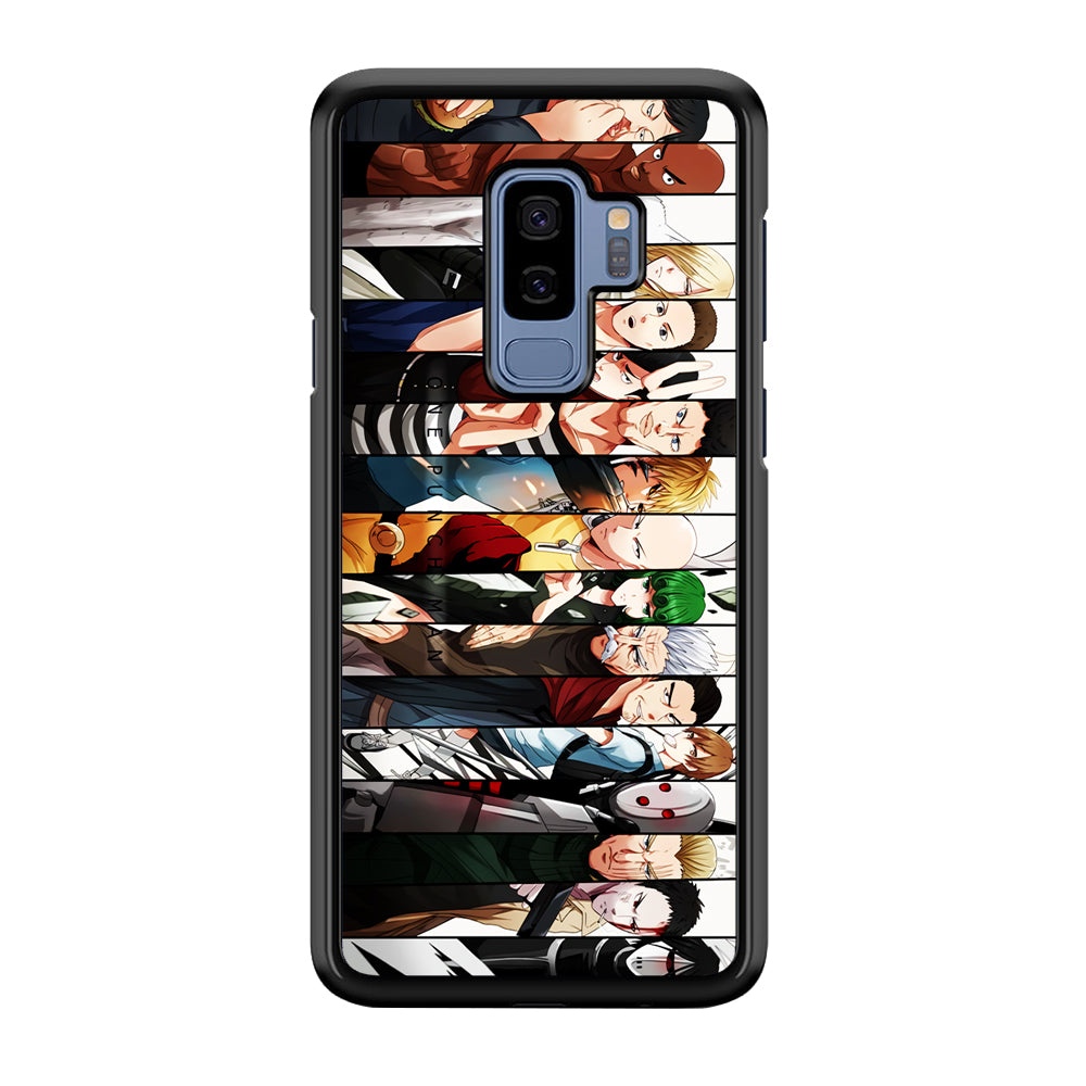 One Punch Man Saitama S-Class Samsung Galaxy S9 Plus Case-Phone Case-Rubber Black (2D Case)-Altracase