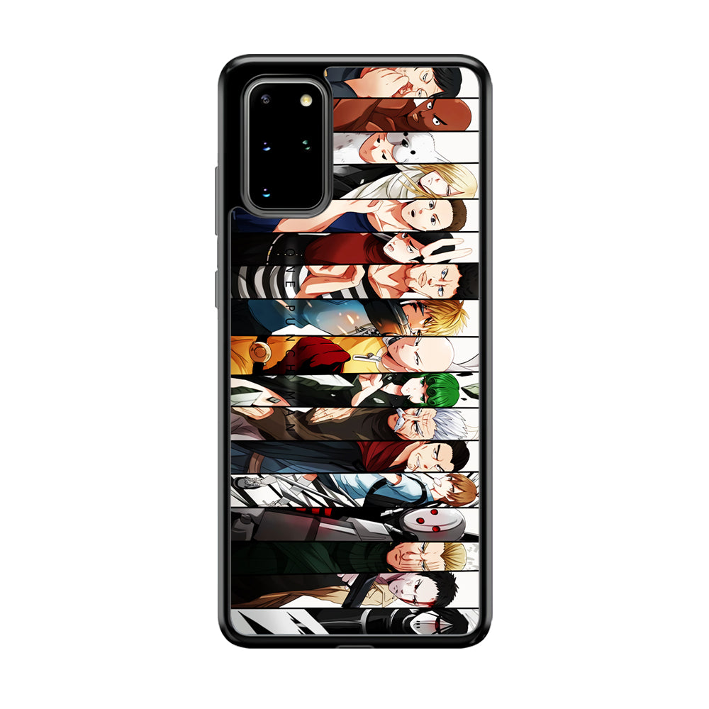 One Punch Man Saitama S-Class Samsung Galaxy S20 Plus Case-Phone Case-Tempered Glass Case-Altracase