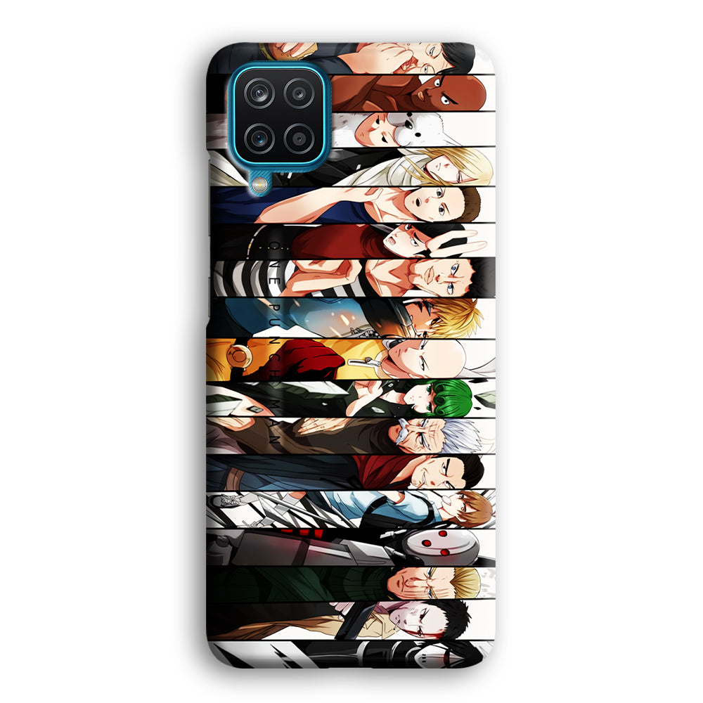 One Punch Man Saitama S-Class Samsung Galaxy A12 Case-Phone Case-3D Case-Altracase