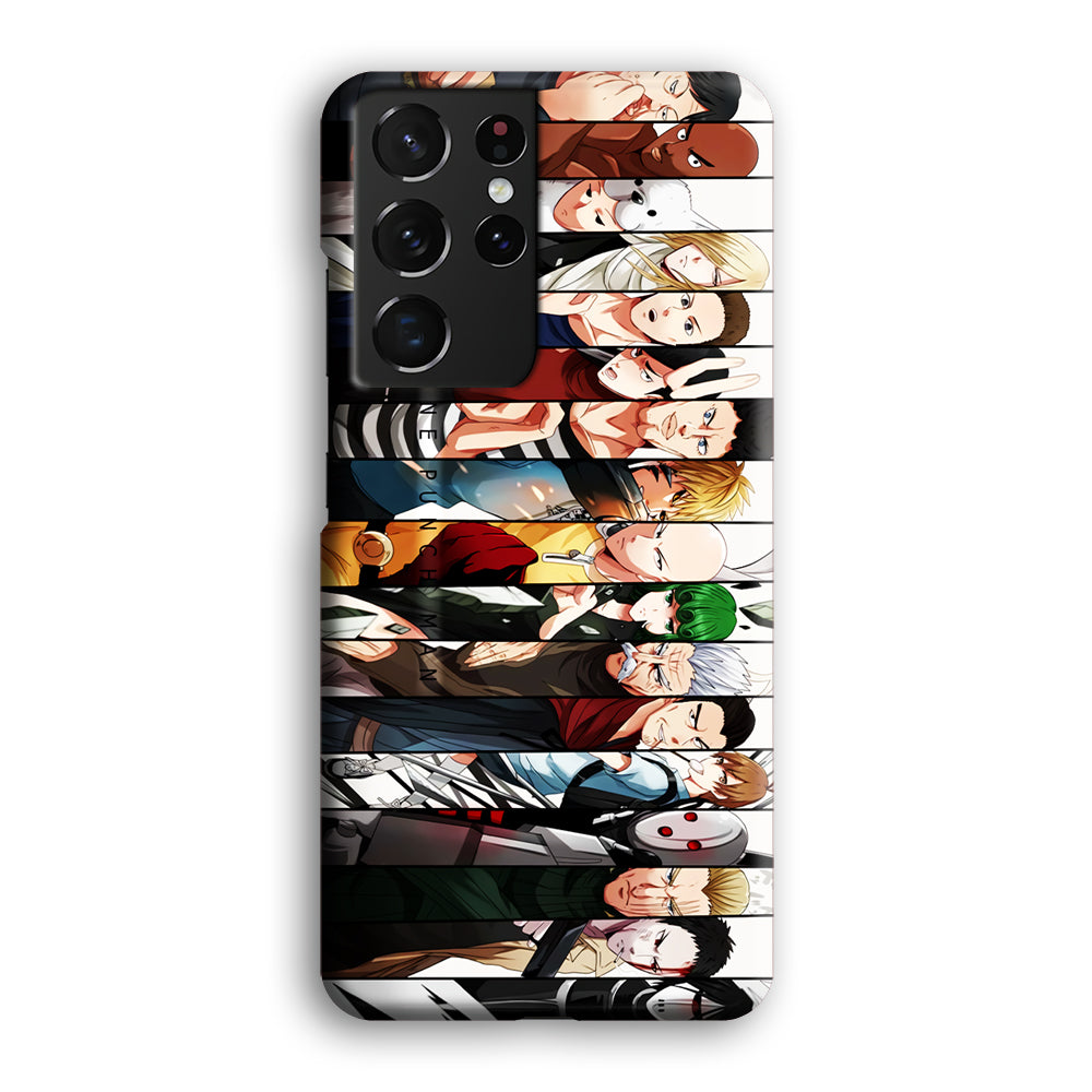 One Punch Man Saitama S-Class Samsung Galaxy S21 Ultra Case-Phone Case-3D Case-Altracase