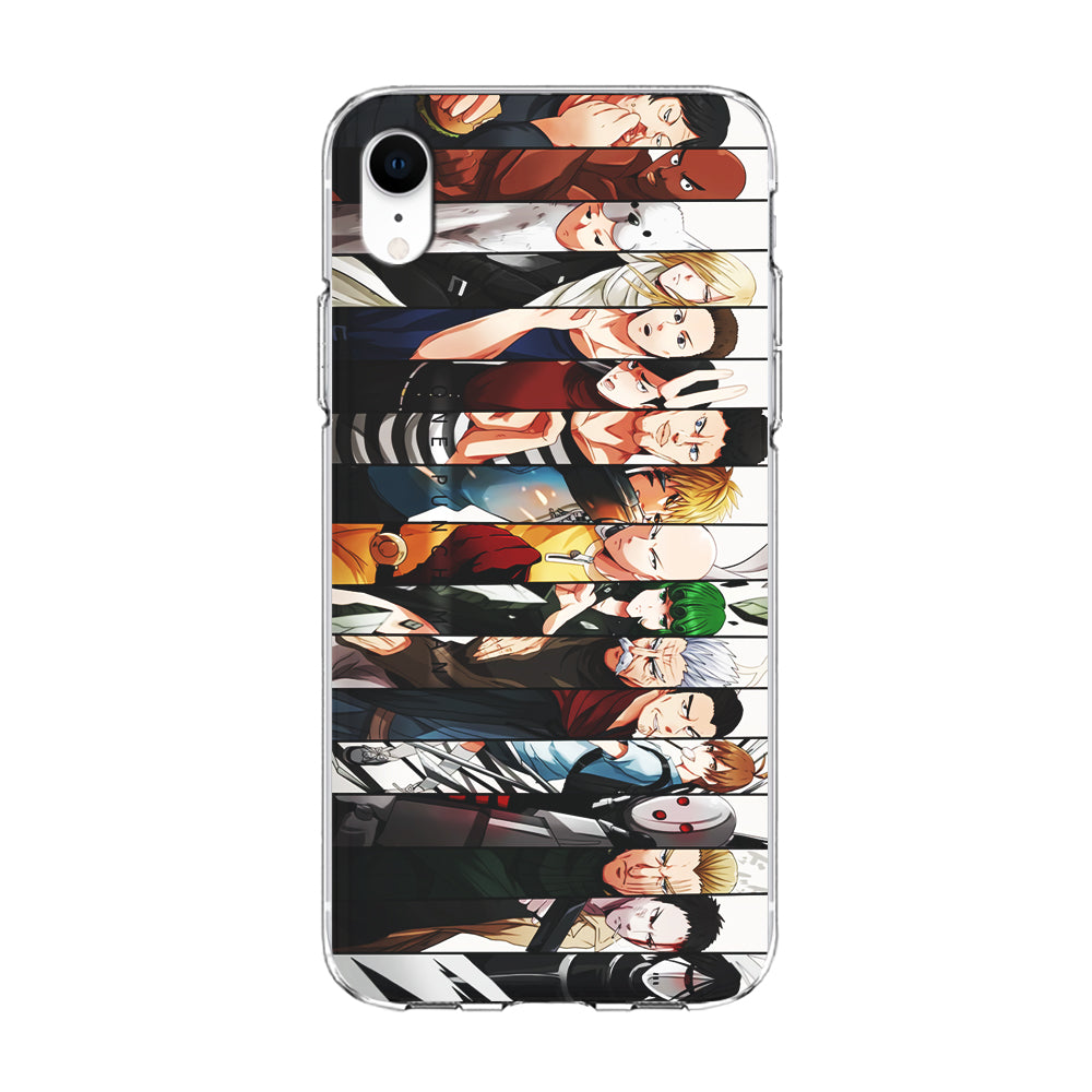 One Punch Man Saitama S-Class iPhone XR Case-Phone Case-Clear Soft Case-Altracase