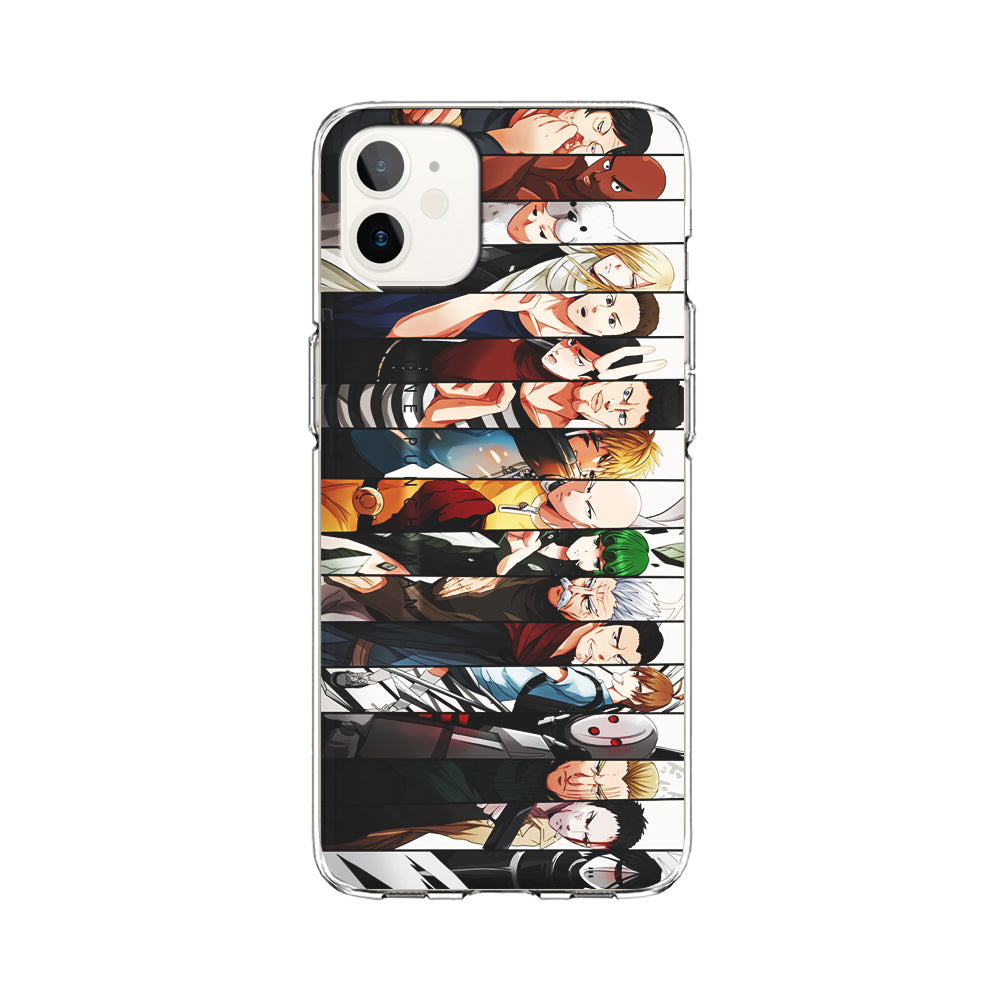 One Punch Man Saitama S-Class iPhone 11 Case-Phone Case-Clear Soft Case-Altracase