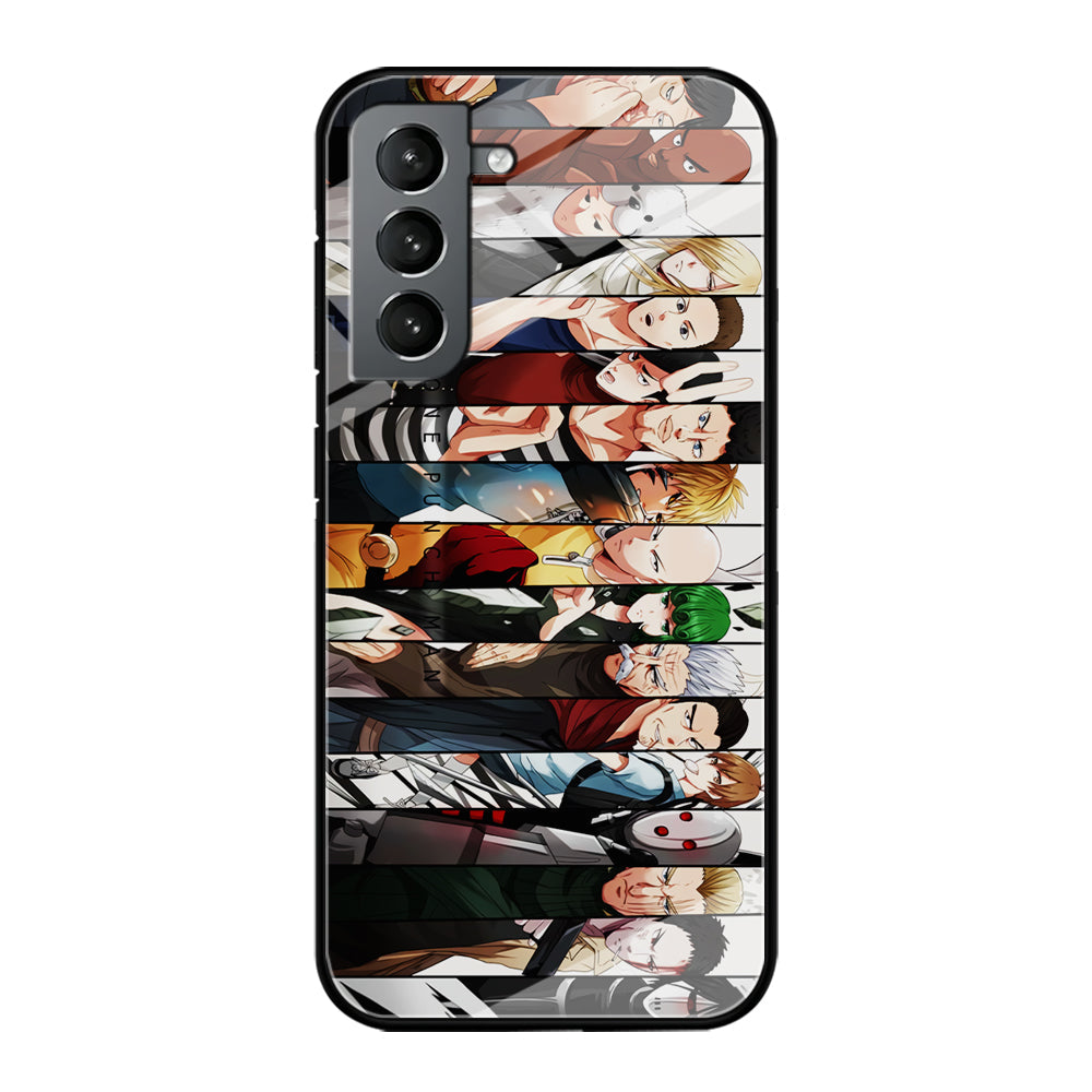 One Punch Man Saitama S-Class Samsung Galaxy S24 Plus Case-Phone Case-Tempered Glass Case-Altracase