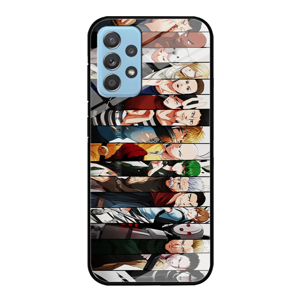 One Punch Man Saitama S-Class Samsung Galaxy A72 Case-Phone Case-Tempered Glass Case-Altracase