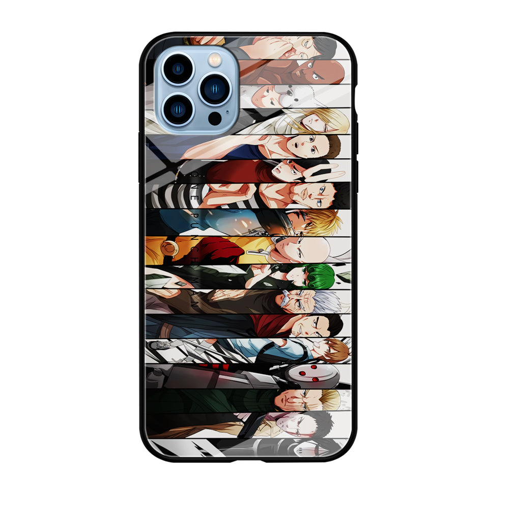 One Punch Man Saitama S-Class iPhone 12 Pro Max Case-Phone Case-Tempered Glass Case-Altracase