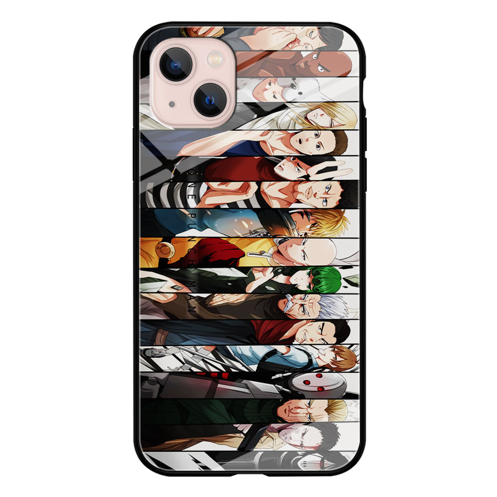 One Punch Man Saitama S-Class iPhone 13 Mini Case-Phone Case-Tempered Glass Case-Altracase