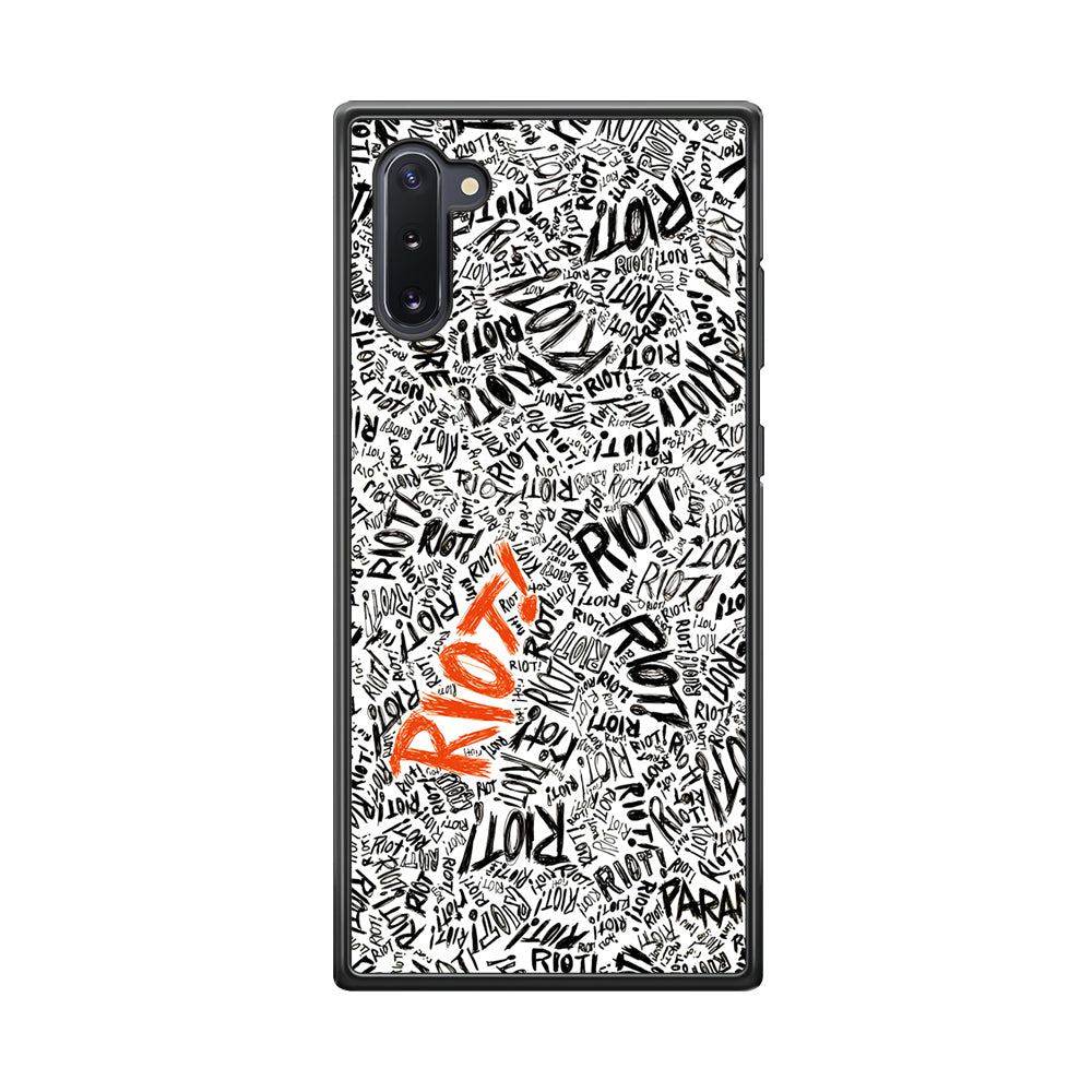 Paramore Riot Abstract Samsung Galaxy Note 10 Case-Phone Case-Tempered Glass Case-Altracase