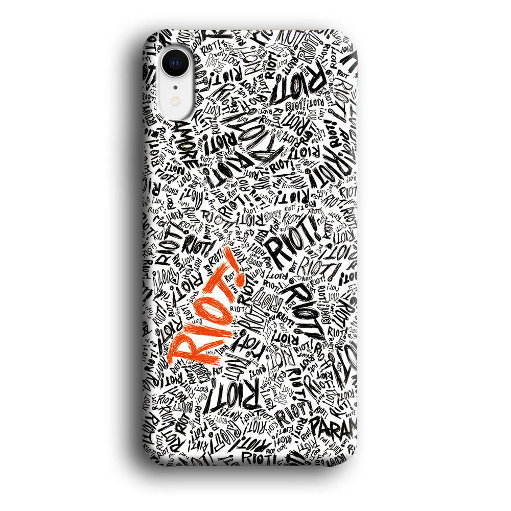 Paramore Riot Abstract iPhone XR Case-Phone Case-3D Case-Altracase