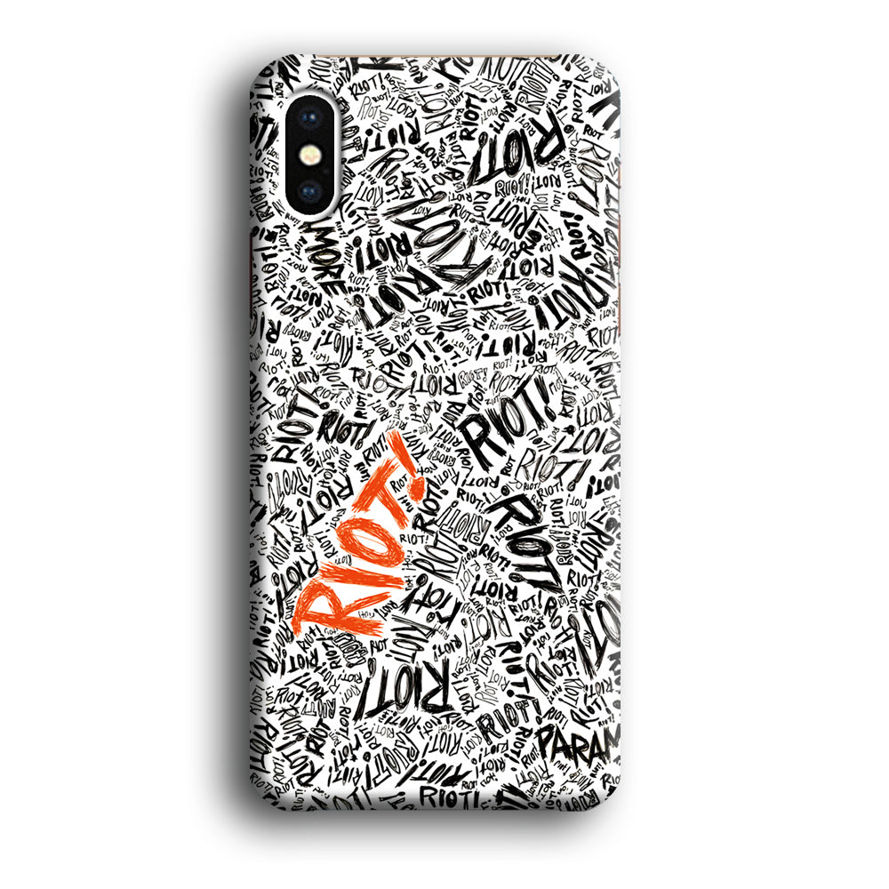 Paramore Riot Abstract iPhone X Case-Phone Case-3D Case-Altracase