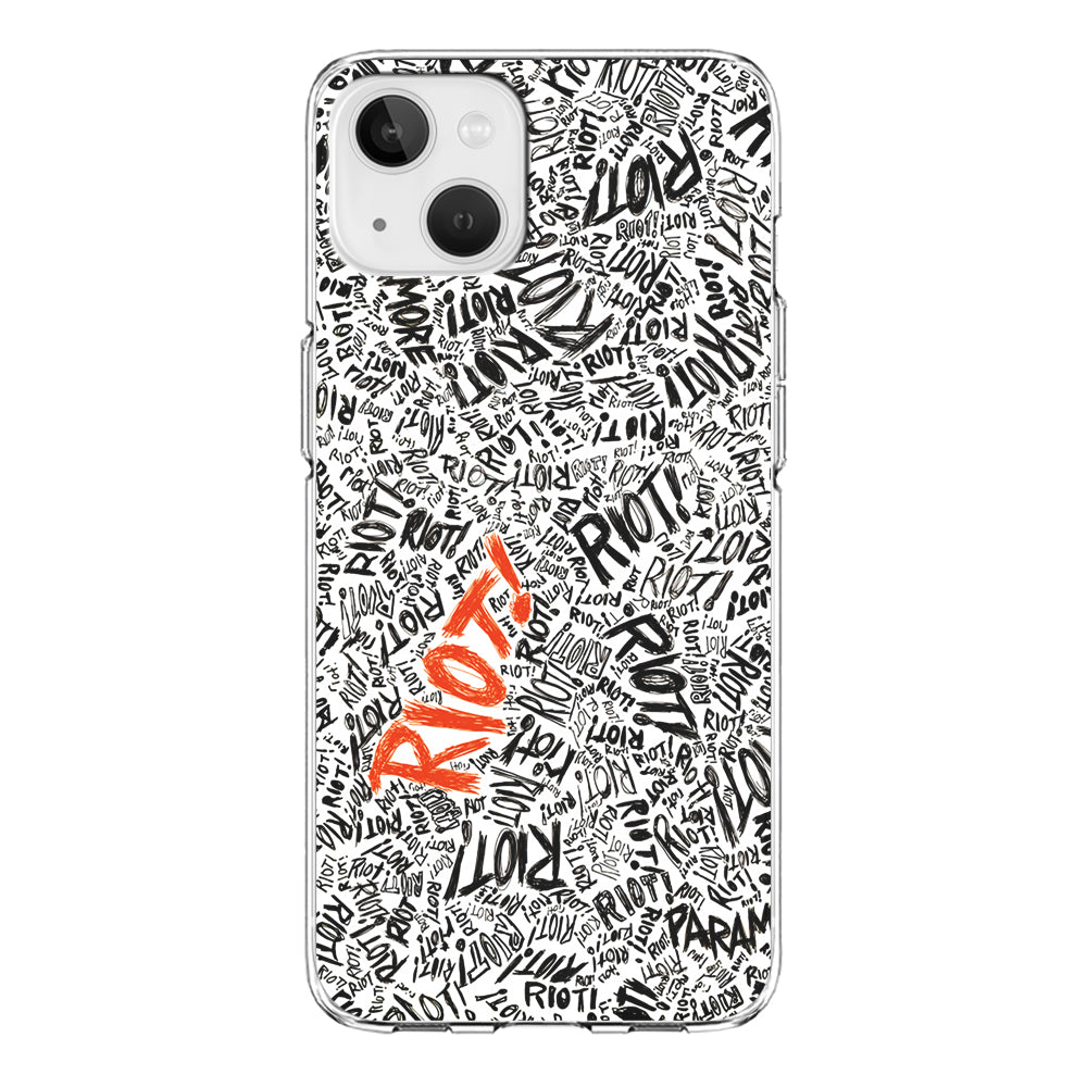 Paramore Riot Abstract iPhone 13 Case-Phone Case-Clear Soft Case-Altracase