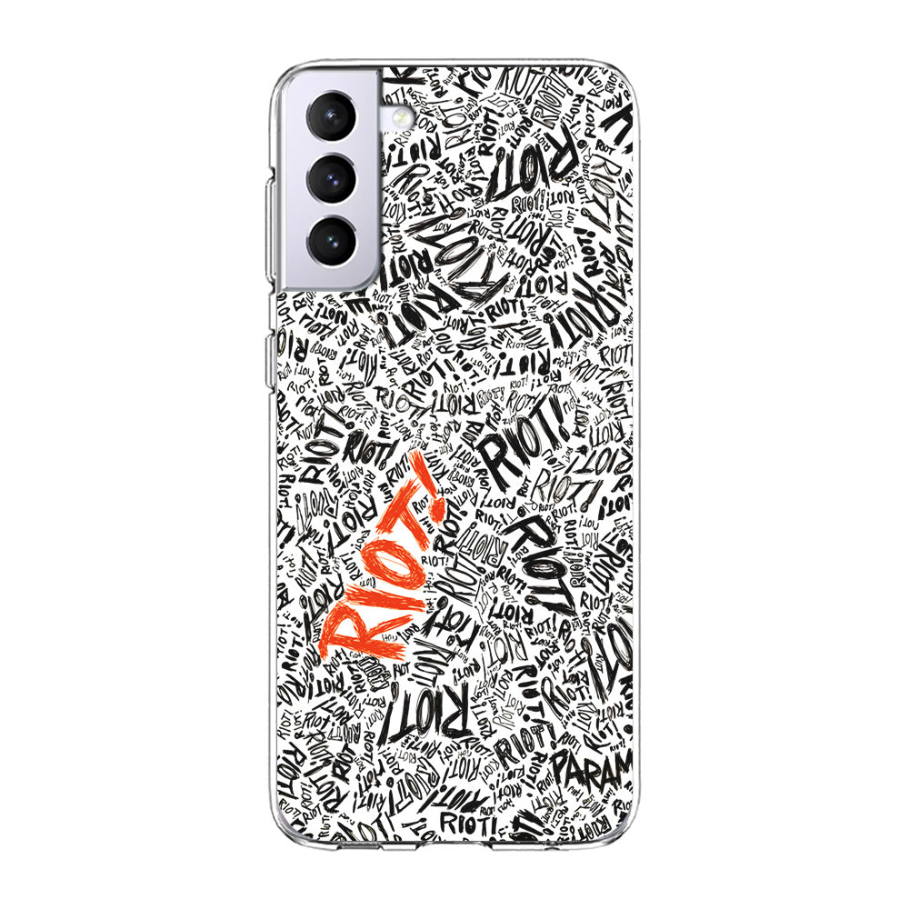 Paramore Riot Abstract Samsung Galaxy S24 Case-Phone Case-Clear Soft Case-Altracase
