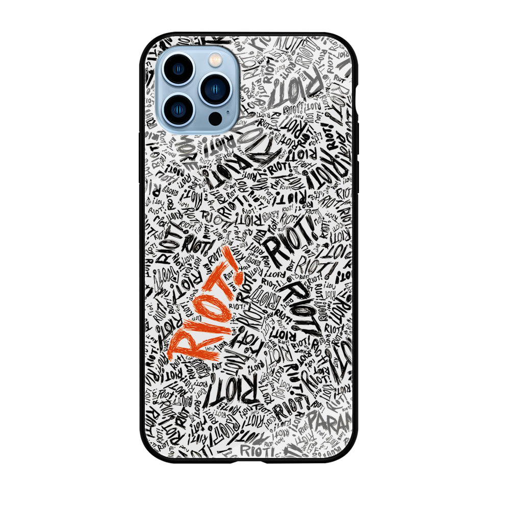 Paramore Riot Abstract iPhone 12 Pro Max Case-Phone Case-Tempered Glass Case-Altracase