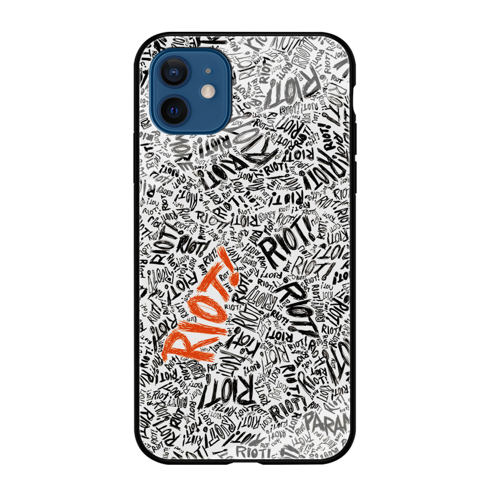 Paramore Riot Abstract iPhone 12 Mini Case-Phone Case-Tempered Glass Case-Altracase
