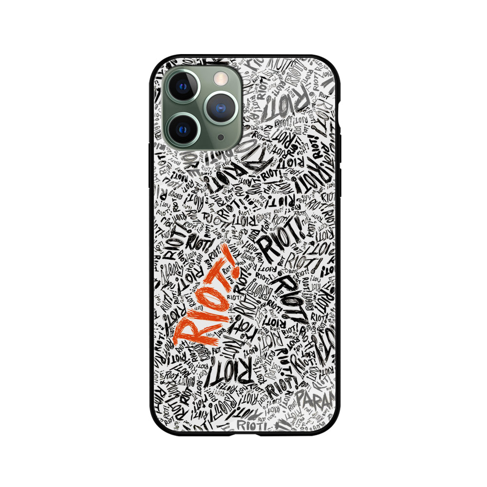 Paramore Riot Abstract iPhone 11 Pro Max Case-Phone Case-Tempered Glass Case-Altracase
