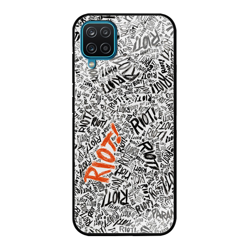 Paramore Riot Abstract Samsung Galaxy A12 Case-Phone Case-Tempered Glass Case-Altracase