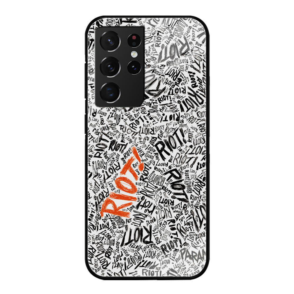 Paramore Riot Abstract Samsung Galaxy S21 Ultra Case-Phone Case-Tempered Glass Case-Altracase
